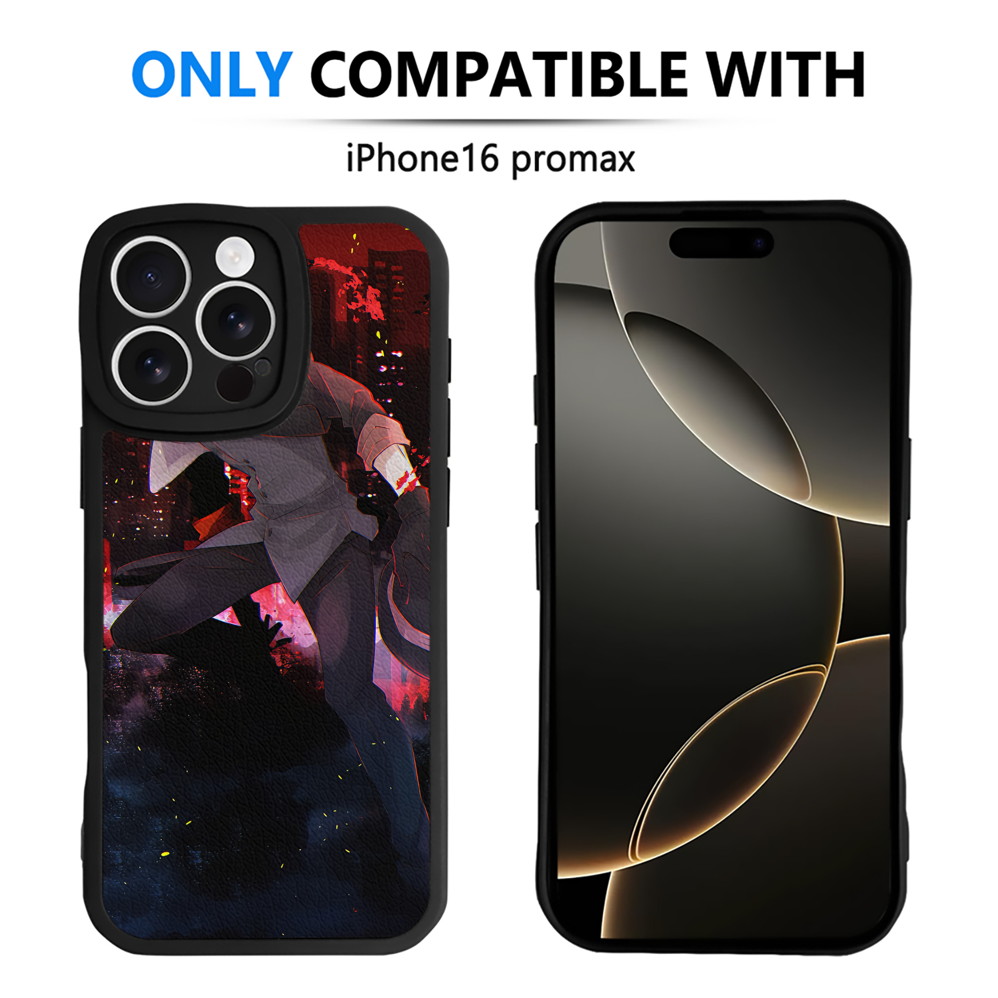 （画像用） 文豪ストレイドッグス Bungo Stray Dogs 【iPhone 16シリーズ対応】シリコンスマホケース（レザー調） 材質：シリコン